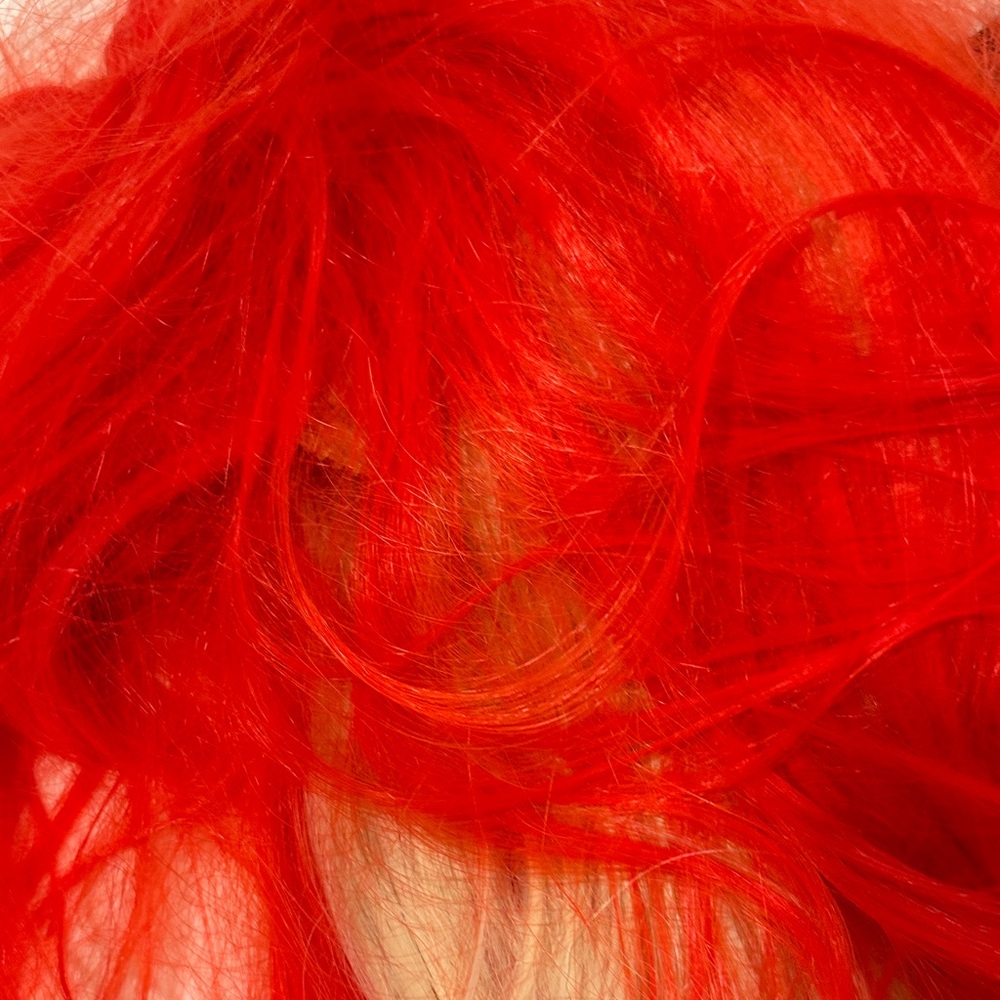 Vibrant Red Hair Extensions